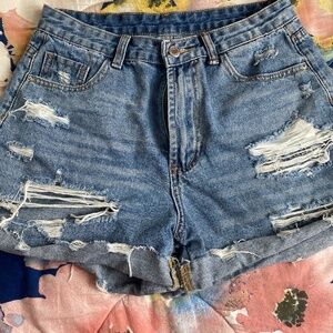 Denim shorts from SHEIN